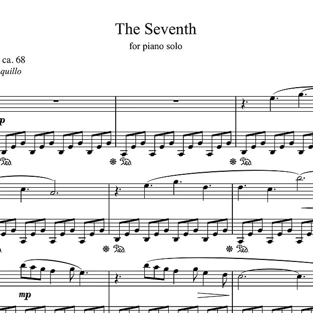 The Seventh - Piano Solo - Jordi Forniés